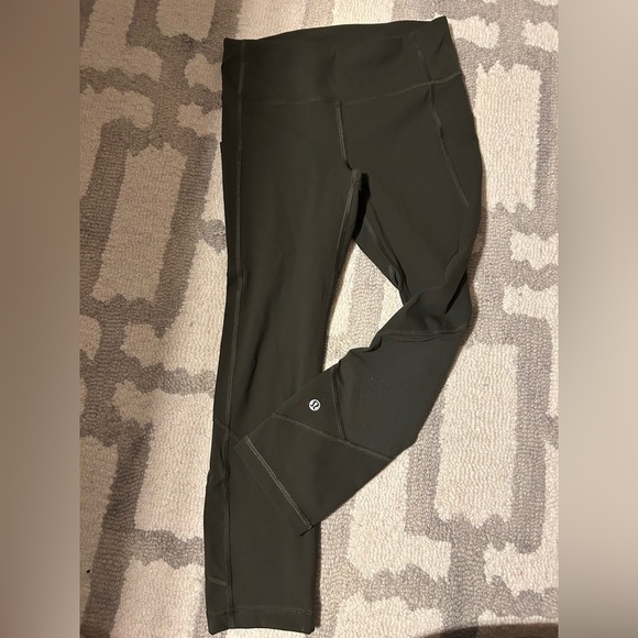 lululemon athletica Pants - Lululemon Pace Rival Cropped Leggings Size 4